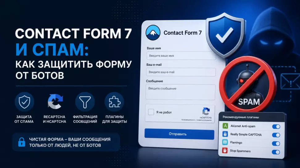 Contact Form 7 и спам: как защитить форму от ботов